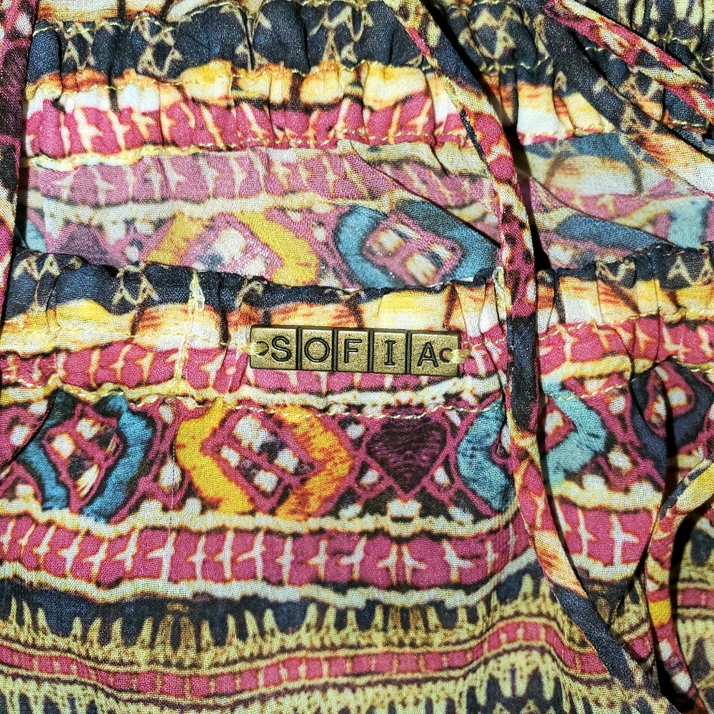 SOFIA by ViX Ghandi Sheer Backless Cover-up - Picture 9 of 13